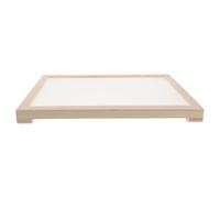 Luxshiny Filet de Séchage pour Cônes de Parfum en Bois Beige Fait Main, Plateau Carré Portable pour Fabrication de Parfum à Domicile Voyage