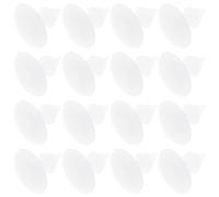 Luxshiny Fixation Sécurisée 50 Rivets Blancs pour Casque de Chantier, Accessoires Robustes en ABS et Remplacement Facile des Rivets Doublure du Casque