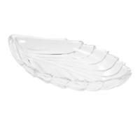 Luxshiny Forme Feuille Grosse Capacité pour Apéritif et Grignotage, Plateau Décoratif Élégant pour Salon et Réunions Familiales