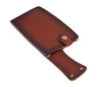 Luxshiny Housse de Protection pour Couteau Cuir Synthétique Étui Suspendu pour Couteau à Découper Protège-lame et Résistant à Usure Accessoire Pratique pour Rangement Sécurisé
