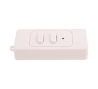 Luxshiny Interrupteur Mural Signal Stable sans Fil Blanc Installation Facile en Plastique pour Moteur de Volet Roulant et Porte de Garage pour Entrée de Magasin ou Domicile