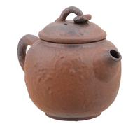 Luxshiny Jolie Théière Rustique en Terre Cuite 100ml avec Infuseur, Pot en Argile Fait Main, Conserve L'arôme du Thé, pour Cérémonies de Thé et Tea Parties