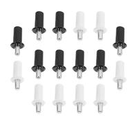 Luxshiny Kit 16 Pièces de Rechange pour Volets Roulants en Abs et Acier Inoxydable, Goupilles de Volet Stables et Faciles à Stocker pour Réparation de Persiennes Intérieures