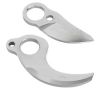 Luxshiny Lame de Rechange en Acier au Carbone pour Sécateur Électrique, Finition de Précision, Coupe Multi-Angle, Légère, pour Branches Épaisses et Entretien Continu du Verger, 2 Pièces