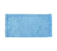 Luxshiny Lingette de Rechange pour Balai à Franges Bleu en Fibre Lavable, Nettoie Toutes Surfaces Dures, pour Entretien Quotidien