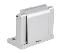 Luxshiny Loquet de Porte en Alliage de Zinc Blanc, Verrou Antivol Renforcé pour Portes Intérieures S'Ouvrant vers L'Intérieur, Maison et Hôtel