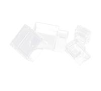 Luxshiny Lot de 2 Mangeoires Transparentes en Acrylique pour Fourmis, Bols D’Abreuvoir Portable Petits et Grands, Récipient Visible pour Fourmilière, Distributeur D’Eau Facile à Nettoyer,