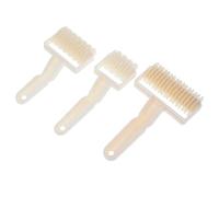 Luxshiny Machine à et biscuits 3pcs en plastique blanc, outil coupe-pâte pour passionnés de pizza et pâtisserie