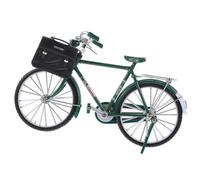 Luxshiny Modèle de Vélo Miniature Vintage en Alliage, Kit DIY Auto-Assemblage, Décoration pour Maison et Chambre, Résistant la Déformation, Pièce Unique
