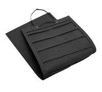 Luxshiny Organisateur à Pince Suspendu Pliable en Feutre Noir pour Rangement Centralisé et Exposition pour Accessoires Cheveux Dressing ou Chambre