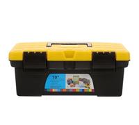 Luxshiny Organisateur de boîte à Outils en Plastique Noir, étui Rigide avec Grande capacité, Design Portable, adapté aux réparations à Domicile et Outils de Voiture