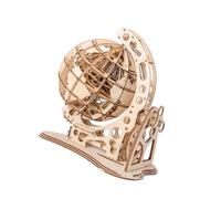 Luxshiny Ornement Créatif en Bois Khaki à Assembler 3D pour Décoration de Bureau DIY, Accessoire Délicat et Unique pour Maison et Bricolage