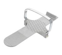 Luxshiny Outil de Levage de Fenêtre Lève-planche Antidérapant en Alliage D'aluminium, Argenté, Heavy Duty, Protection par Boucle de Pied, Levage par Levier