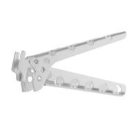 Luxshiny Pince Anti-brûlure Alliage Aluminium pour Bols et Assiettes Support Cuisine Antidérapant Résistant Chaleur Outil Multifonction Sécurisé pour Manipulation de Vaisselle Chaude