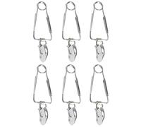 Luxshiny Pinces Escargot En Acier Inoxydable Lot De 6 Pince À Escargot Ergonomique Clip De Service De Cuisine Résistante À La Chaleur Pour Servir Escargots À La Maison