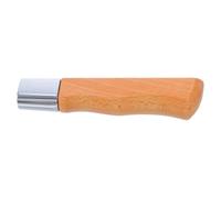 Luxshiny Poignée Bois pour Couteau de Cuisine Bois Massif Grip Antidérapant Remplacement pour Manche de Coupe-légumes Installation Facile