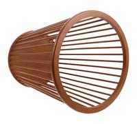 Luxshiny Poubelle en Bambou Naturelle pour Salle de Bain et Toilettes, Design Créatif et Moderne, Matériau Solide pour Usage à Long Terme, Panier à Déchets Unique et Élégant