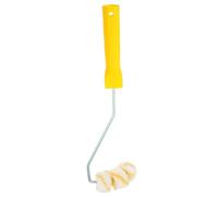 Luxshiny Rouleaux à peinture pour tuyaux Pinceau à tube blanc polyester plastique fer pour tuyaux et poteaux usage professionnel et débutant
