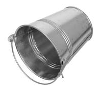 Luxshiny Seau en Métal Galvanisé 10 Cm de Diamètre, Mini Seau Rétro en Fer avec Poignée, Stable et Polyvalent pour Plantes, Décoration Intérieure et Rangement, Petit Pot à Fleurs Vintage