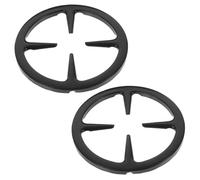 Luxshiny Support pour Cafetière et Wok en Fer Lot 2 Pièces pour Cuisinière à Gaz Anneau Antidérapant Accessoires Cuisson Gaz