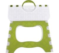 Luxshiny Tabouret Pliant Portable en PP Vert, Pliable et Gain de Place | Petit Siège Simple pour Salon ou Chambre D’garçon et Filles, Ouverture Facile, Léger à Transporter, Style Créatif