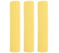 Luxshiny Têtes de Rechange pour Balai à Franges en cèdre 3 pièces, Recharge de Balai éponge 28 CM, Nettoyage Efficace pour sols en Bois et marbre, Usage Domestique