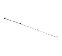 Luxshiny Tringle à Linge Télescopique Alliage Aluminium Tige de Séchage pour Balcon et Placard Support à Vêtements Rétractable Robuste et Polyvalent