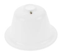 Luxshiny Ventilateur de Plafond Blanc en Plastique Cache Inférieur | Nettoyage Pratique, et Fournitures Associées, Installation Facile Accessoire Moderne pour Ventilateur Plafond Extérieur