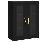 Luxueux Best*Armoire Montage mural - Meuble Étagère pour rangement de cuisine/salon - noir 69 5x34x90 cm 401250