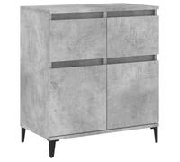 Luxueux Best*Buffet de couloir - Meuble Étagère pour rangement de cuisine/salon - Gris béton 60x35x70 cm - Bois d'ingénierie 895076