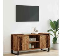 Luxueux Best*Meuble TV（1 PC) - JMS - Support TV/TABLE TV - Meuble salon - Bois Ancien 104x35x50cm Bois d'ingénierie M9275212173591