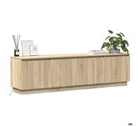 Luxueux Best*Meuble TV（1 PC) - JMS - Support TV/TABLE TV - Meuble salon - Chêne Sonoma 180x38x49cm Bois d'ingénierie M2708426575827