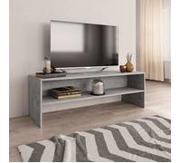 Luxueux Best*Meuble TV（1 PC) - JMS - Support TV/TABLE TV - Meuble salon - Gris béton 120x40x40cm Bois d'ingénierie M3705562861660