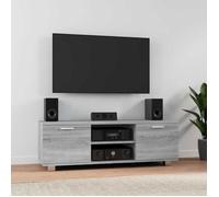 Luxueux Best*Meuble TV（1 PC) - JMS - Support TV/TABLE TV - Meuble salon - Sonoma gris 120x40,5x35cm Bois d'ingénierie M1202846359546