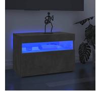 Luxueux Best*Meuble TV avec lumières LED - JMS - Support TV/TABLE TV - Meuble salon - gris béton 60x35x40cm M8551972768631