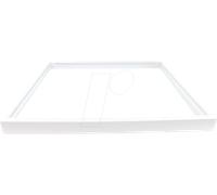 LUXULA LX0717 - Cadre de montage pour panneau à LED 62 x 62 cm, enfichable, blan