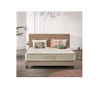 Luxury à ressorts ensachés 160x200 cm - Epais 24 cm - Visco Thermorégulateur - Tissu Premium - Confort - Haute Qualité - Respirabilité optimale