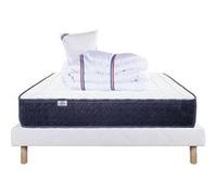 LUXURY LITERIE Ensemble Literie Mousse Enveloppant 90x190 cm mousse de confort G