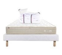 LUXURY LITERIE Ensemble Literie Mousse Tonique 140x190 cm mousse de confort G