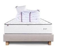 LUXURY LITERIE Ensemble Literie Mousse Tonique 140x200 cm mousse de confort G