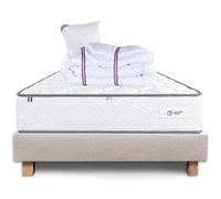 LUXURY LITERIE Ensemble Literie Mousse Tonique 90x190 cm mousse de confort G