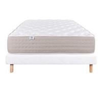 LUXURY LITERIE Ensemble Literie Ressorts ensachés Tonique 90x190 cm mousse de confort G