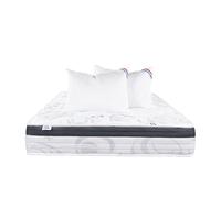 Luxury Literie Matelas 140x190 - SLEEPLUX - Avec 2 oreillers