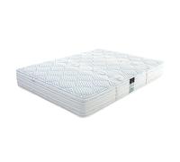 Luxury Literie Matelas 160x200 cm, Powerlux, 24cm, Mousse mémoire de Forme, Ferme, indépendance du Couchage, Face été/Hiver