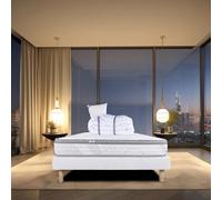 Luxury Literie - Matelas relaxation 90x190 cm - Blanc