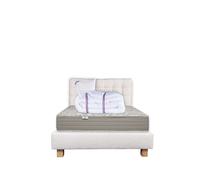 Luxury Literie OrganicCotton - Matelas 90x190 cm mousse - Beige