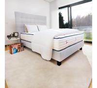 luxury_literie Patriote - Matelas 160x200 cm + sommier - Gris