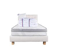 Luxury Literie Relaxation - Matelas 90x190 cm ressorts - Beige