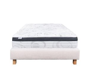 Luxus Série Sleeplux Matelas + Sommier - 140x200 cm