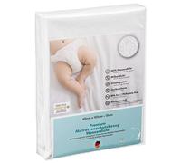 Luxusfeder Protègematelas imperméable 60 x 120 cm - Protègematelas certifié ÖkoTex - Meilleure protection contre l'humidité - SiShield® Protection hygiénique optimale pour les personnes